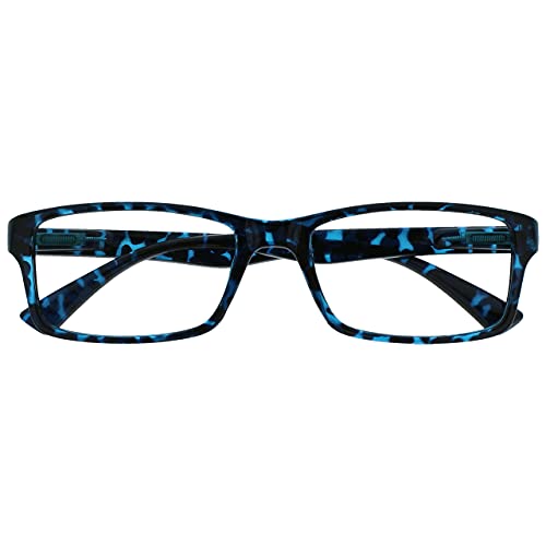 Uv Reader Gafas De Lectura Azul Carey Corto De Vista Gafas Distancia Para Miopía Hombres Mujeres Uvm092Bl -1,50 50 g