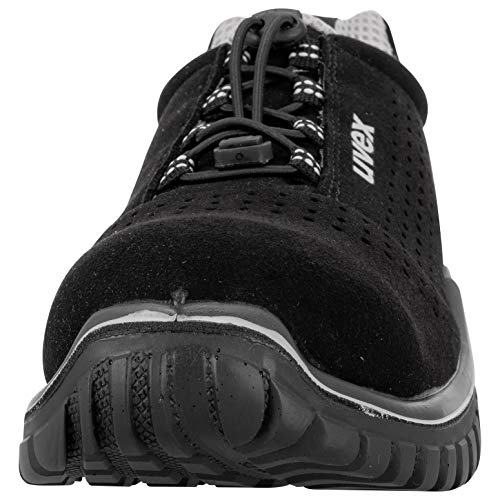 Uvex Motion Style - Zapato de Seguridad S1 SRC ESD - Negro, Talla:43