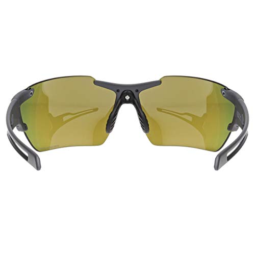 uvex Sportstyle 803 CV Gafas de Deporte, Adultos Unisex, Grey Mat/Green, One Size