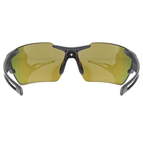 uvex Sportstyle 803 CV Gafas de Deporte, Adultos Unisex, Grey Mat/Green, One Size