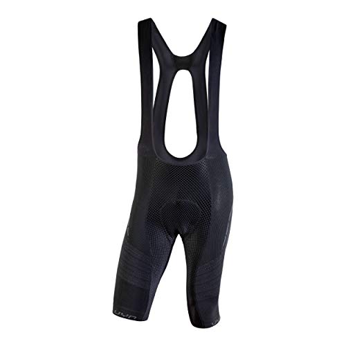 UYN Man Biking Alpha OW Bib - Pantalón Corto de Ciclismo para Hombre, Hombre, O101253, Pizarra Negra/Antracita, Small