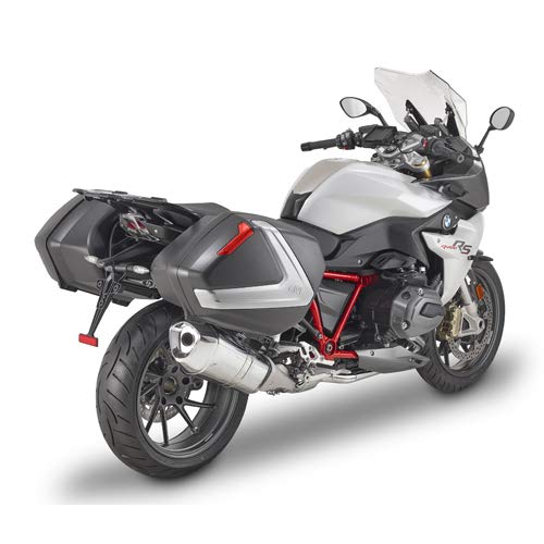 V37N - Givi V37 Monokey Side Panniers 37L Silver (Pair)