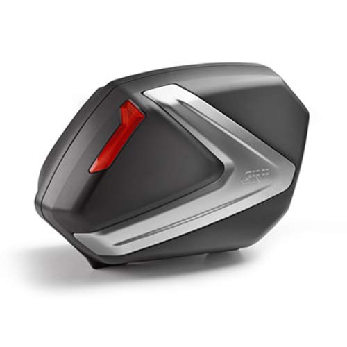 V37N - Givi V37 Monokey Side Panniers 37L Silver (Pair)