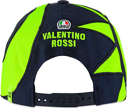 Valentino Rossi Gorra Sun and Moon,One Size,Azul,Chico