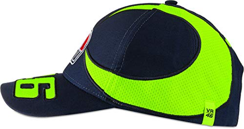 Valentino Rossi Gorra Sun and Moon,One Size,Azul,Chico