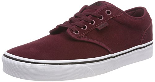 Vans Atwood, Zapatillas Hombre, Red Suede Port Royale, 36.5 EU