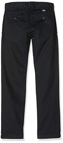 Vans Authentic Chino Stretch Boys Pantalones, Negro (Black Blk), Small (Talla del Fabricante: 24) para Niños