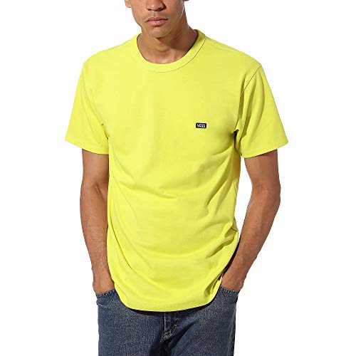 Vans Camiseta de hombre off The Wall Classic amarilla cod VN0A49R7RHT amarillo/negro. M