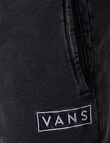 Vans Easy Wash Fleece Short Pantalones Cortos, Negro, 42 para Hombre