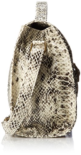 Vans G Parlour Cross Body, Bolso Bandolera para Mujer, Beige (Gunmetal), Talla única