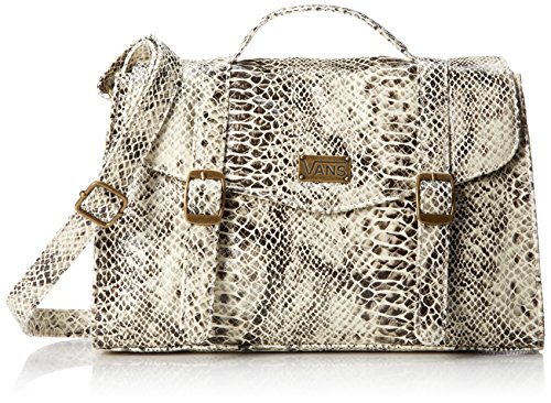 Vans G Parlour Cross Body, Bolso Bandolera para Mujer, Beige (Gunmetal), Talla única