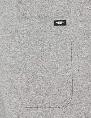 Vans Logo Fleece Short Pantalones Cortos, Cemento Heather, 50 para Hombre