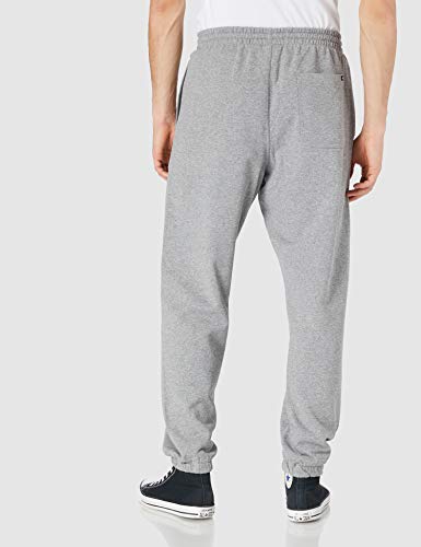 Vans Logo UP Fleece Pant Pantalones Deportivos, Cemento Heather, 27-32 para Hombre