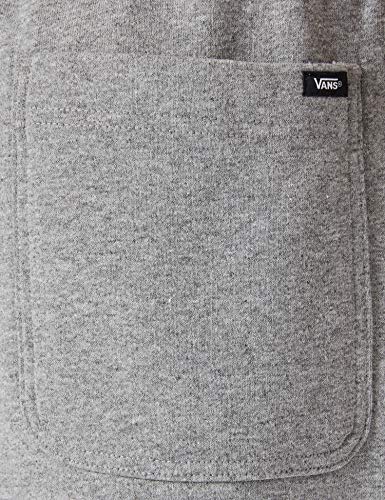 Vans Logo UP Fleece Pant Pantalones Deportivos, Cemento Heather, 27-32 para Hombre