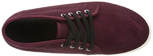 Vans M Fairhaven (Suede) Port Ro, Zapatillas Altas Hombre, Burdeos, 47