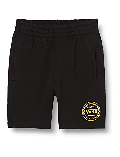 Vans Off The Wall Fleece Short FT Kids Pantalones Cortos, Negro, 6-7 Años para Niños