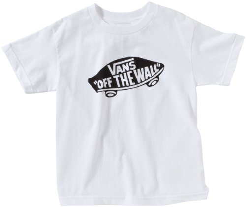 Vans OTW Childrens - Camiseta para niño, Blanco (White/black), Small ( Small)