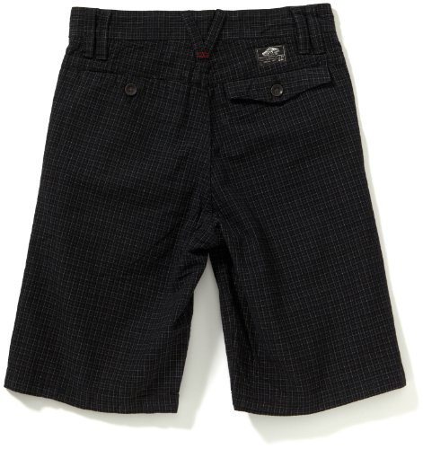 Vans - Pantalones Cortos para niño, tamaño 16 UK, Color Negro