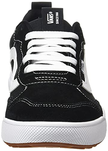 Vans Range EXP, Zapatillas Hombre, Lona de Ante Negro Blanco, 46 EU