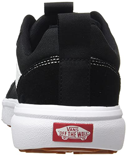 Vans Range EXP, Zapatillas Hombre, Lona de Ante Negro Blanco, 46 EU