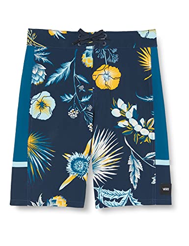 Vans Side Bar Boardshort Boys Pantalones Cortos, Califas, 28W para Niños