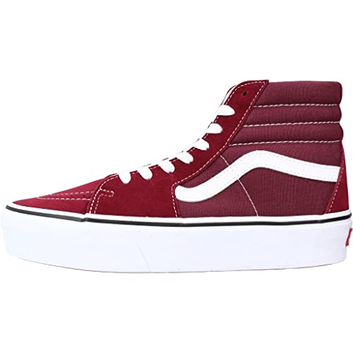 VANS SK8 HI Platform Zapatos Deportivos para Mujer Burdeos VN0A3TKNQSQ1