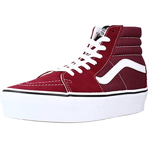 VANS SK8 HI Platform Zapatos Deportivos para Mujer Burdeos VN0A3TKNQSQ1