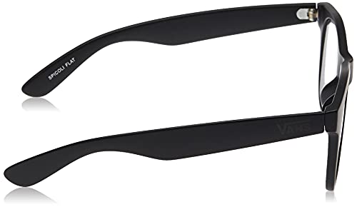 Vans Spicoli Flat Shades Gafas de Sol, Negro (Black/Silver Mirror), 50.0 para Hombre