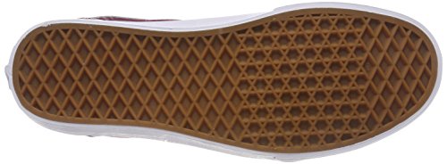 Vans Ward, Zapatilla Baja Hombre, Rojo (Canvas/Port Royale/White 8J7), 42 EU