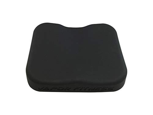 Vapor Fitness - Funda de asiento para máquina de remo de silicona negra compatible con la máquina de remo Concept 2