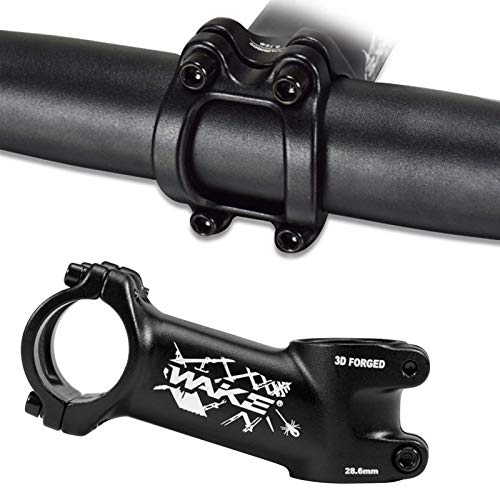 Vástago de Manillar para Bicicletas, Vástago Ajustable para Bicicleta, 17 Grados 60 mm 70 mm 80 mm 90 mm 100 mm 110 mm, para Manillar Bicicleta de montaña Bicicleta de Carretera BMX MTB (110mm)