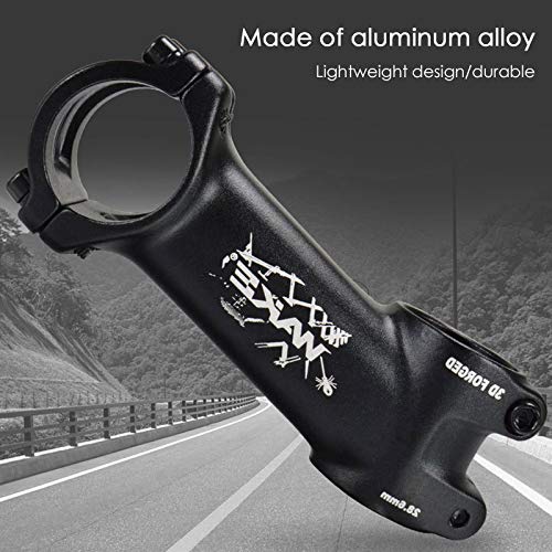 Vástago de Manillar para Bicicletas, Vástago Ajustable para Bicicleta, 17 Grados 60 mm 70 mm 80 mm 90 mm 100 mm 110 mm, para Manillar Bicicleta de montaña Bicicleta de Carretera BMX MTB (110mm)