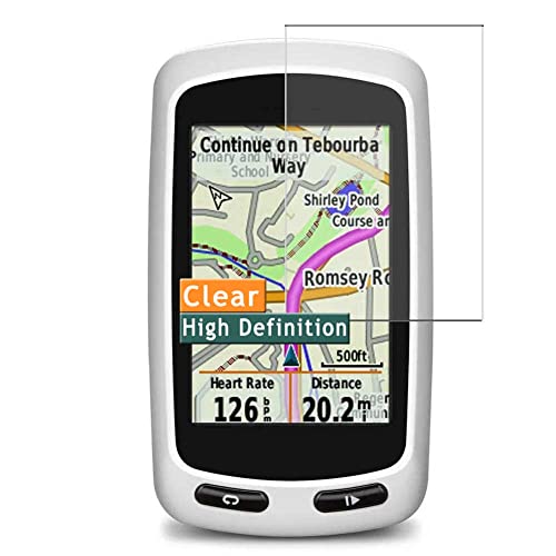 Vaxson 3 Unidades Protector de Pantalla, compatible con Garmin Edge Touring Plus [No Vidrio Templado ] Nuevo Película Protectora Film Guard