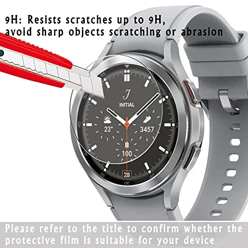 Vaxson 3 Unidades Protector de Pantalla de Cristal Templado, compatible con Suunto Spartan Trainer Wrist HR Smartwatch Hybrid Watch, 9H Film Guard Película Protectora Nuevo