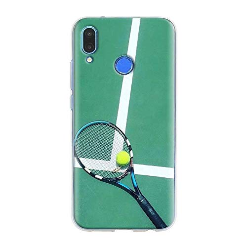 VCX Funda Silicona para Xiaomi Redmi Note 7 8 Pro 6 6A 7A 8T K20 Pro Cover Shell Sport Tennis (Color: S08, Material: Para otros modelos)