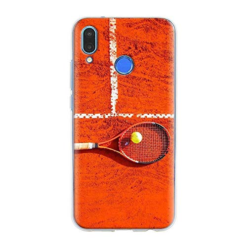 VCX Funda Silicona para Xiaomi Redmi Note 7 8 Pro 6 6A 7A 8T K20 Pro Cover Shell Sport Tennis (Color: S08, Material: Para otros modelos)