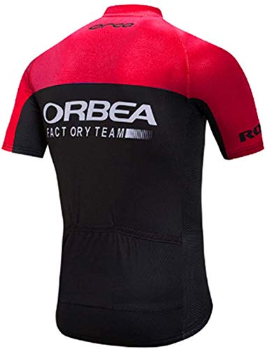 Verano Maillot Ciclismo para Hombre, Jersey Bicicleta Manga Corta Ciclista MTB Bici (DD6, L)