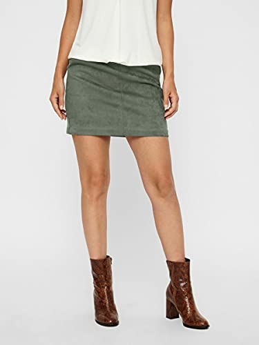 Vero Moda Donna Dina Faux Suede Skirt XXS