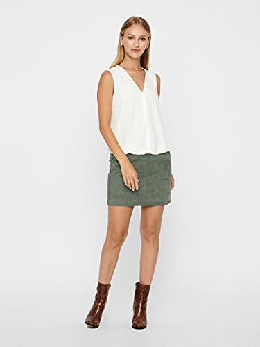 Vero Moda Donna Dina Faux Suede Skirt XXS