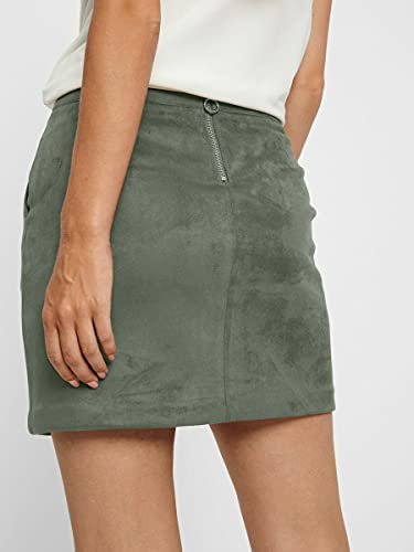 Vero Moda Donna Dina Faux Suede Skirt XXS