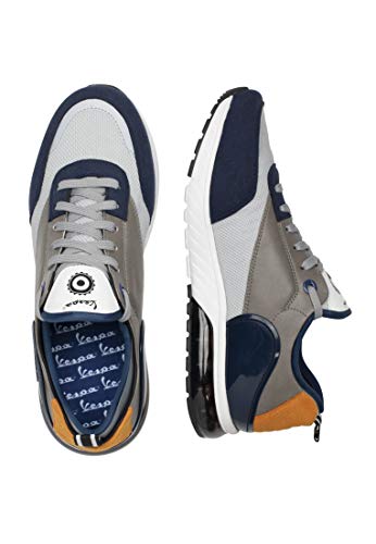 Vespa - Zapatillas bajo Pole Position con Cordones, para Hombre y Mujer (EU)