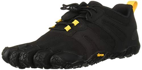 Vibram Fivefingers V 2.0, Zapatillas de Trail Running Mujer, Negro (Black/Yellow Black/Yellow), 40 EU