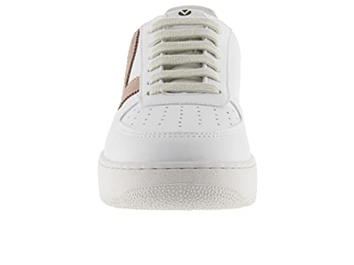 victoria Plano VICTORIA Madrid Zapatilla Efecto Piel Contraste 1258201-WOMEN para Mujer Cuarzo 39