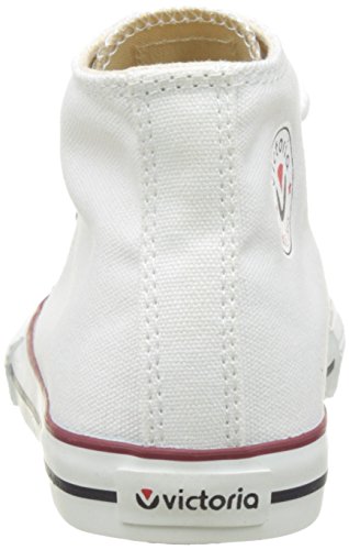 victoria Plano VICTORIA Tribu Botin Lona 106500-WOMEN para Mujer Blanco 38