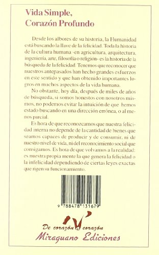 Vida Simple, Corazón Profundo (De corazón a corazón)