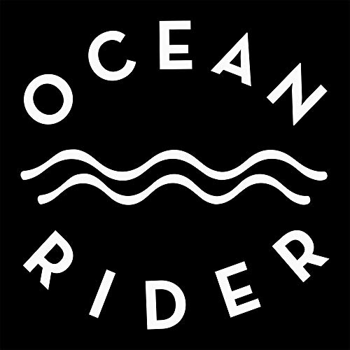 VIENTO Patch Best Ocean Rider Sudadera para Hombre (Negro, m)