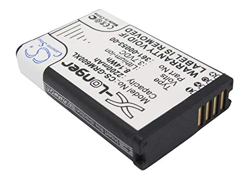 VINTRONS 2200mAh Battery For Garmin Montana 600, Montana 600T, Montana 650, Montana 650T,