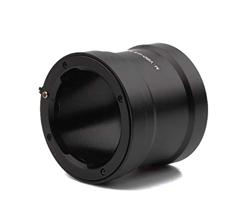 VISO M-M4/3 - Adaptador de objetivo compatible con objetivo Leica Visoflex M a cámara Panasonic M4/3 MFT