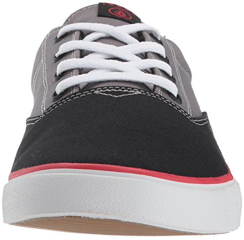 Volcom Draw Lo Shoe, Zapatillas de Skateboard Hombre, Gris (Black Grey B), 44 EU