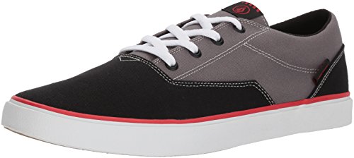 Volcom Draw Lo Shoe, Zapatillas de Skateboard Hombre, Gris (Black Grey B), 44 EU